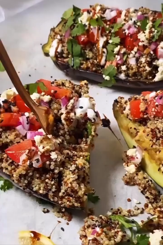 MEDITERRANEAN GRILLED EGGPLANT, WITH OUR COLD SMOKED CHILLI SALT