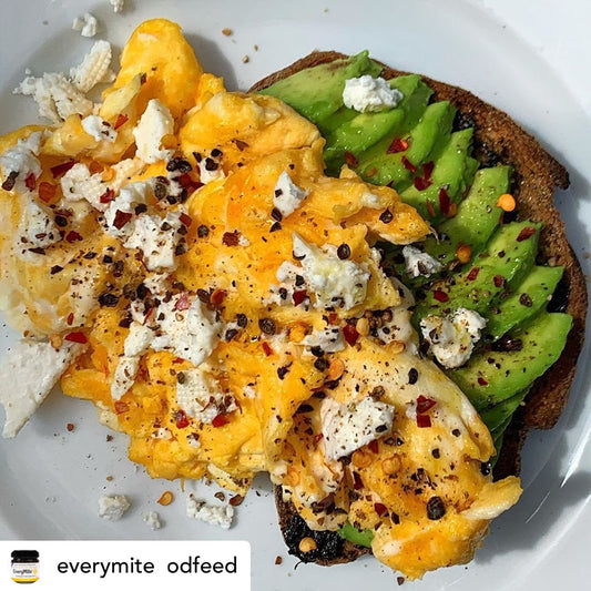 EveryMite, Avo, and Eggs on Toast