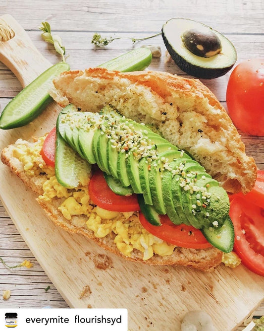 Breakfast Sub with Scrambled Tofu