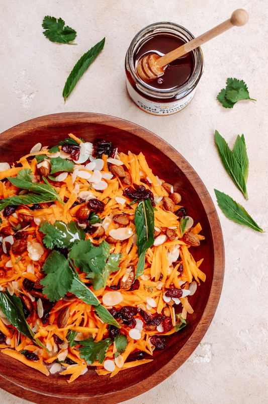 PETE EVAN'S MOROCCAN CARROT SALAD WITH OUR SMOKY TWIST
