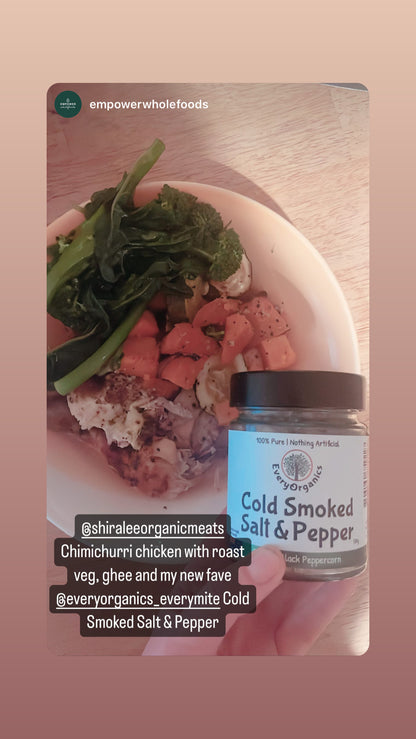 Cold Smoked Salt & Pepper 130g x 1