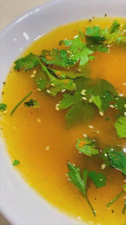 Cold Smoked Beef Bone Broth, Cheeky Chilli.